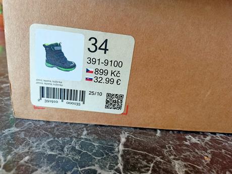 Chlapčenské čižmy, baťa,34