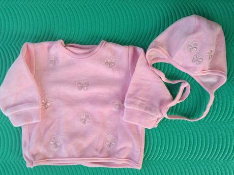 Kabátik a čiapočka, richelieu,56