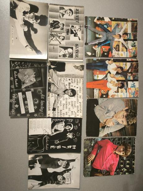 Retro pohľadnice václav neckar, 