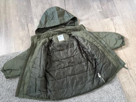 Lindex bunda zimná s kapucňou reflexná 116, lindex,116