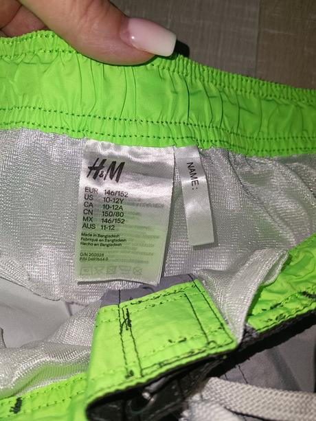 Kraťasy č.152 - darujem k nákupu, h&m,152