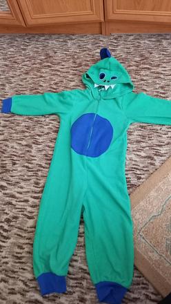 Overal dino 98/104 unisex karneval, 98