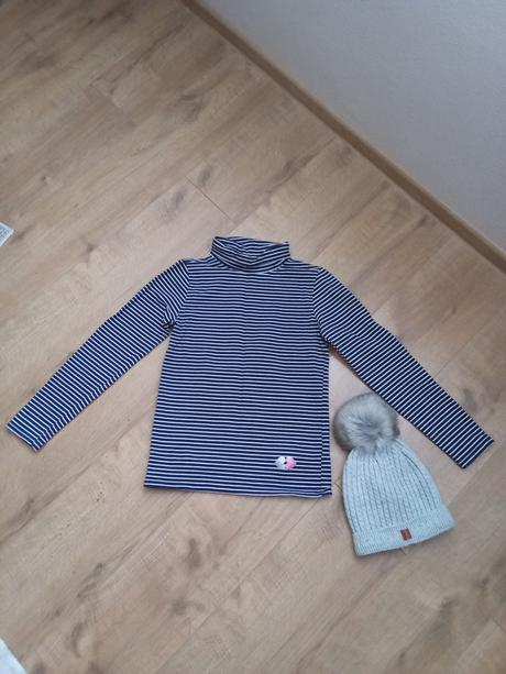 Detský rolák+ čiapka, 158