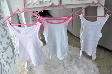 3x bavlnené tielko-92/98, 92