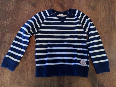 Pásikavý mikino-pulóvrik, l.o.g.g.,116