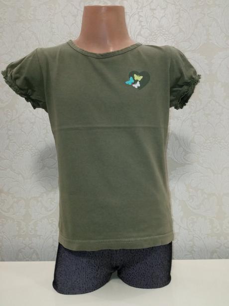 Dievčenské tričko s motýľmi dopodopo (7-8 r.), dopodopo,128
