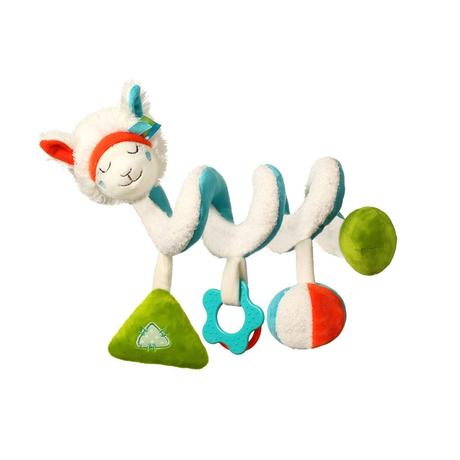 Babyono 718 plyšová spirála lama ziggy, 