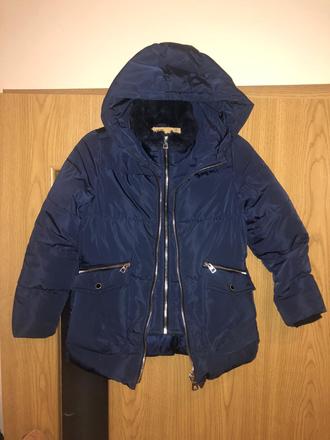 Páperová bunda - top stav, zara,140
