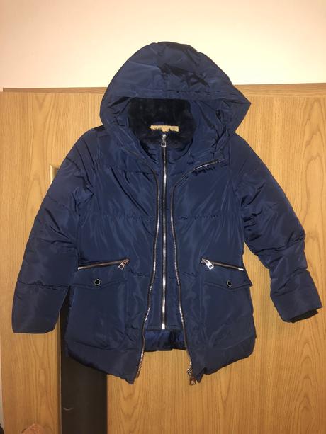 Páperová bunda - top stav, zara,140