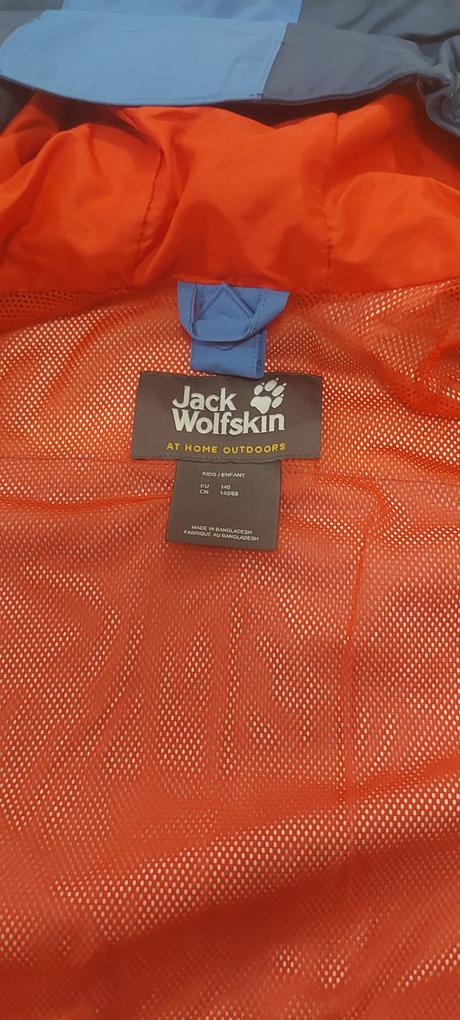 Nepremokavá, odolná voči vetru, jack wolfskin,140