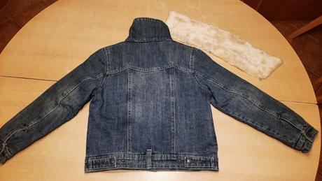 Predám riflovú bundičku kenvelo kids veľ.8 (na 8-9, kenvelo,134