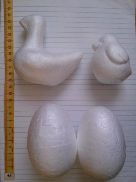 Polystyrénové tvarovky 22ks, 