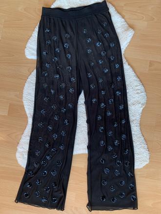 Priesvitné nohavice na plavky, zara,s