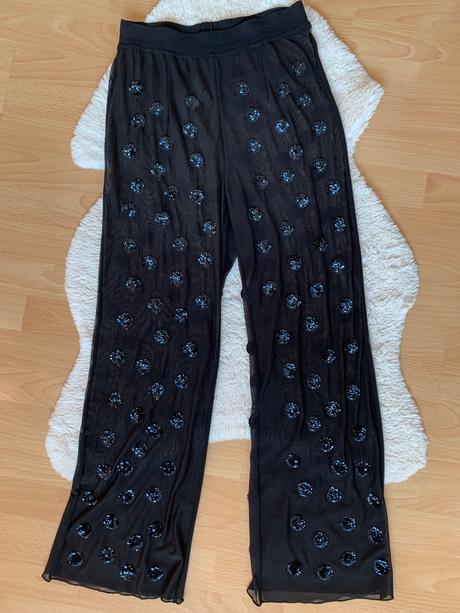 Priesvitné nohavice na plavky, zara,s