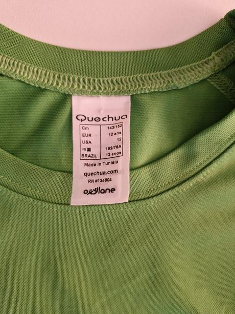 Športové tričko, quechua,146