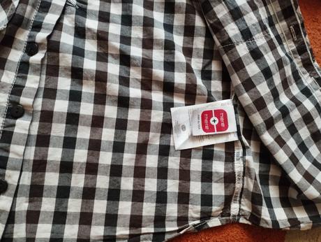 Kockovana košeľa 134/140, c&a,134