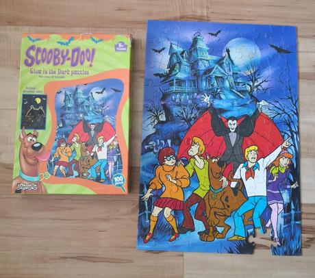 Scooby doo 99ks svetielkujuce puzzle, 