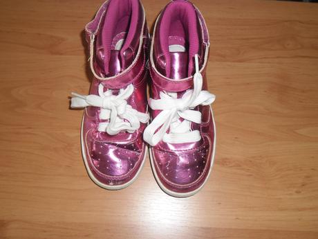 Celolakovane botasky , minene,32