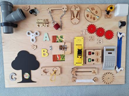 Montesori hracia stena, 