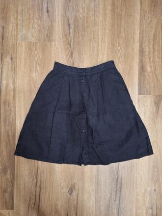 Ľanová sukňa reparada m, m