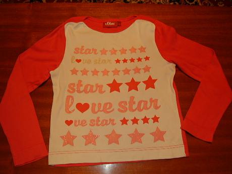 S.oliver tričká s dlhým ruk. velkosť 128 a 140, 128