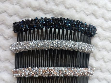 Hrebienky do vlasov ozdobné hrebene, 