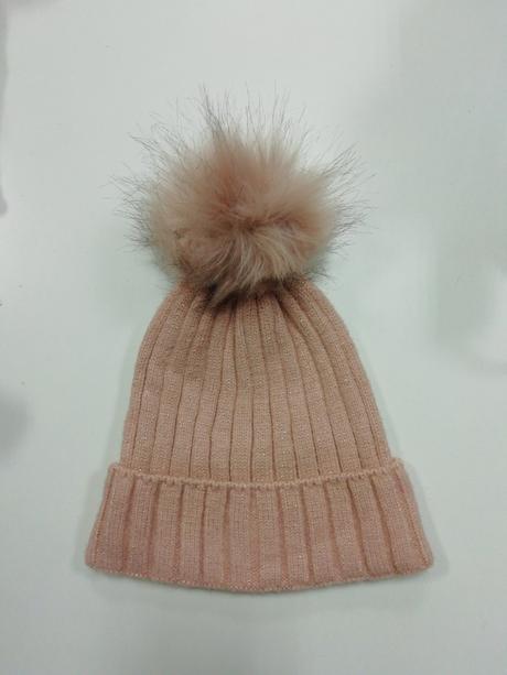 Pletená čiapka s brmbolcom, primark,116