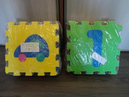 Penové puzzle - 30 ks- čísla + abc + doprava, 