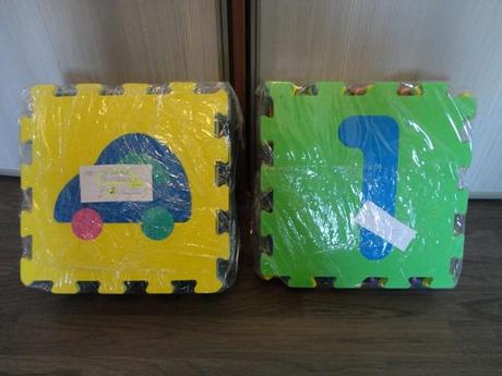 Penové puzzle - 30 ks- čísla + abc + doprava, 