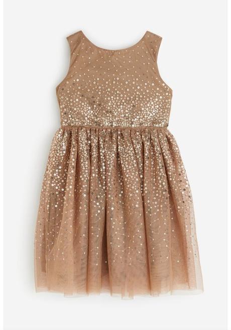 Šaty s flitrami h&m 128, h&m,128