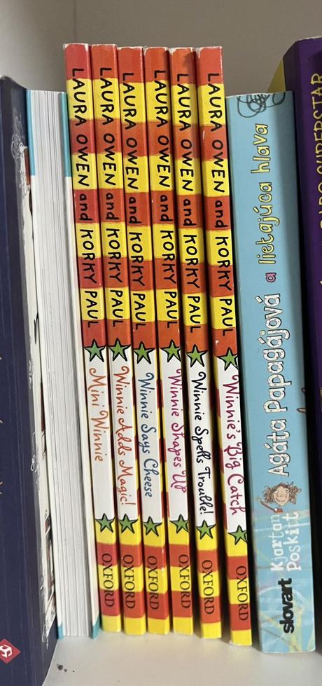 Knihy winnie the whitch, 