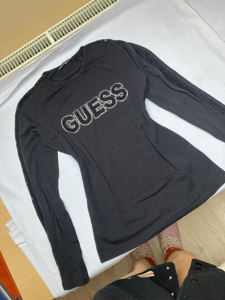 Guess long sleeve top y2k glam vel. s/m, guess,m