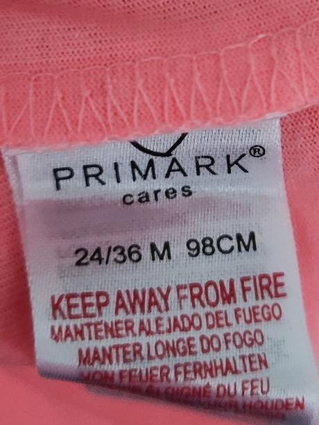 Tričko mini bose, primark,98