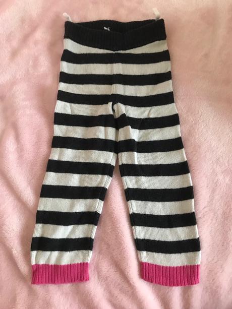 Teplé pletené legíny, h&m,86