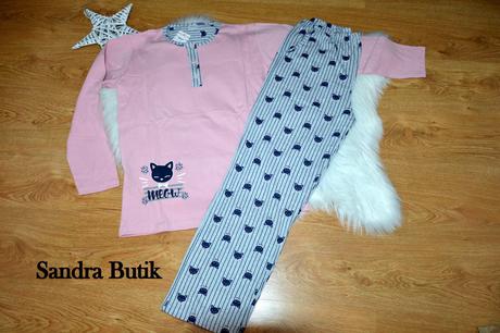 Dámske bavlnené pyžamo alebo domáci úbor, l - xxxl