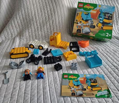 Lego duplo 10931 nákladiak a pásový bager,
