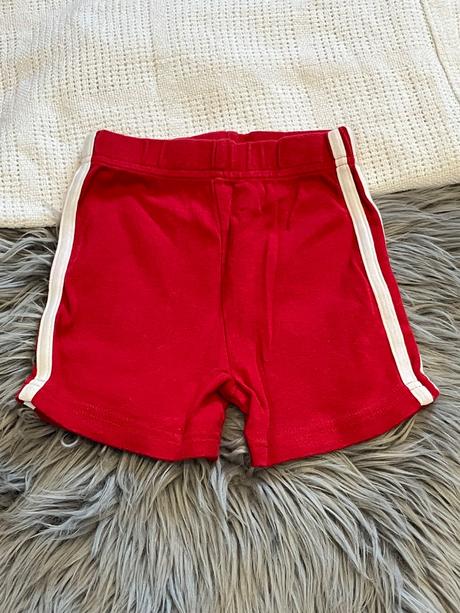 Chlapčenské šortky červeno biele george (74-80), george,74