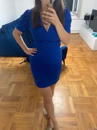 Kráľovsky modre saty, xs