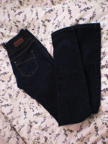 Skinny džínsy miss anna - tmavomodré, 36