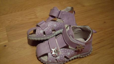 Koženné sandálky 22, bubble gummers,22