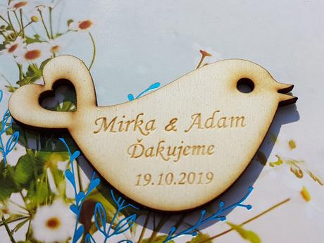 Magnetky, svadobné, promocie, narodeniny...,