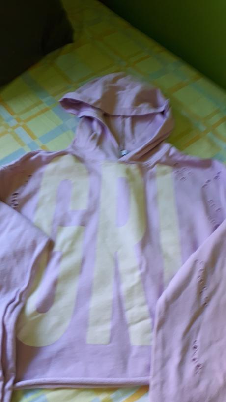 Mikina crop top, bershka,s