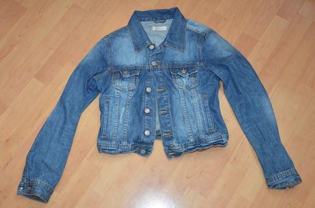 Znackova riflova bunda, denim,36