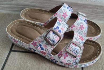 Kvietkové šľapky - prezuvky, 36