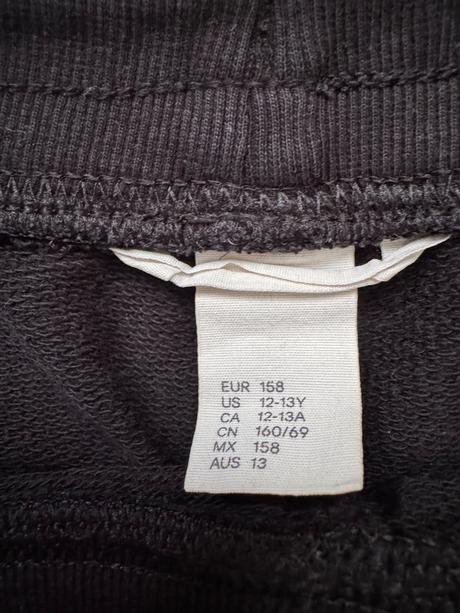 Šortky hm, h&m,158
