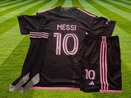Futbalový dres messi čierna edícia inter miami 155, adidas,152 / 158