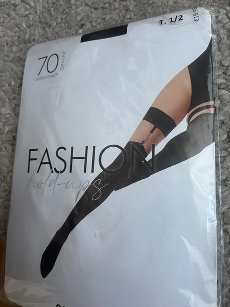 Cerne samodrzici pancuchy s kaminkami, calzedonia,s