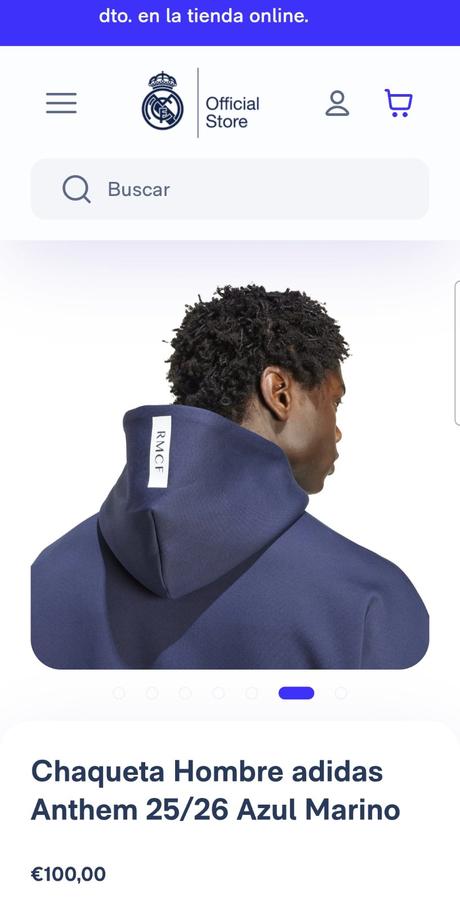 Pánska bunda adidas zne - orig (real madrid),veľ.l, adidas,l