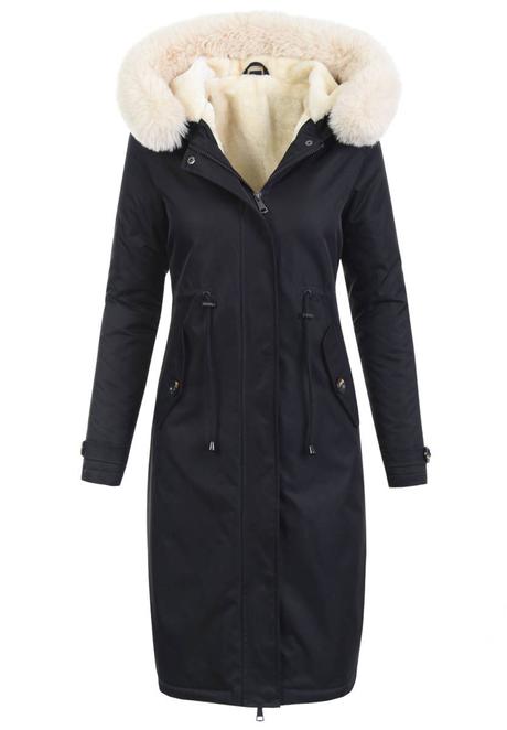 Dámska zimná parka selena mix farieb, l / m / s