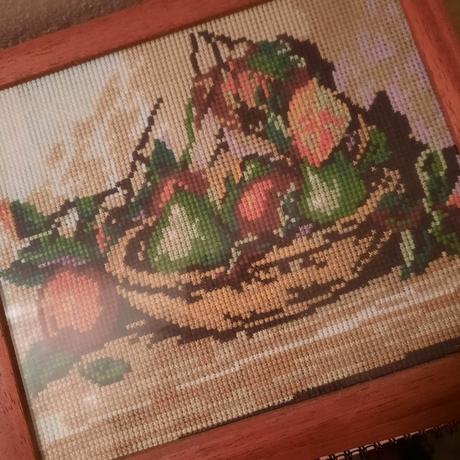 3 x vysivany obrazok do kuchyne, 